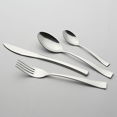 JG 24PÇS FAQUEIRO HOME&amp;CO MADISON INOX PRATA