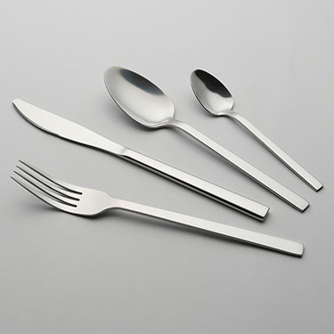 JG 24PÇS FAQUEIRO HOME&amp;CO SAVANA INOX PRATA