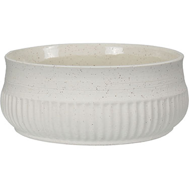 CENTRO MESA HOME&amp;CO CERÂMICA 9x20x20cm MARFIM