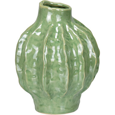 VASO DECORATIVO HOME&amp;CO CERÂMICA 17x13x13cm VERDE