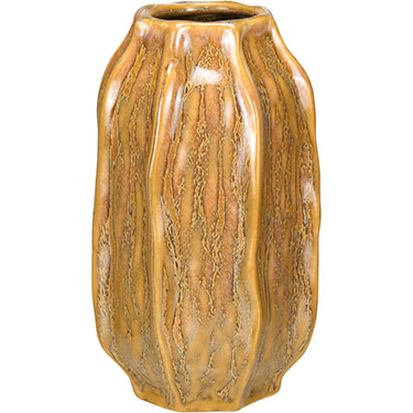 VASO DECORATIVO HOME&amp;CO CERÂMICA 20x14x14cm BEGE