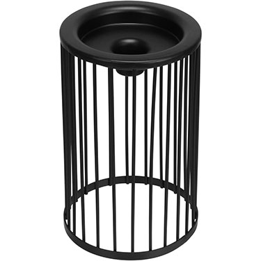 CASTIÇAL HOME&amp;CO METAL 18x11x11cm PRETO