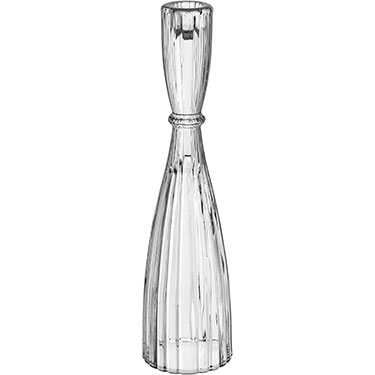 CASTIÇAL HOME&amp;CO VIDRO 30x7x7cm TRANSPARENTE