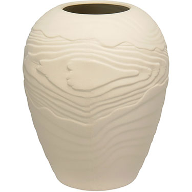 VASO DECORATIVO HOME&amp;CO CERÂMICA 20x15x15cm BRANCO