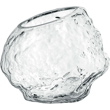 VASO HOME&amp;CO VIDRO 21x23x23cm TRANSPARENTE