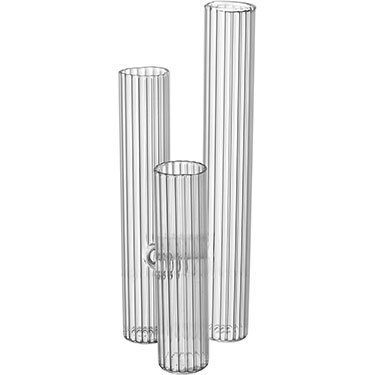 VASO TUBOS HOME&amp;CO BOROSSILICATO 20x9x9cm TRANSPARENTE