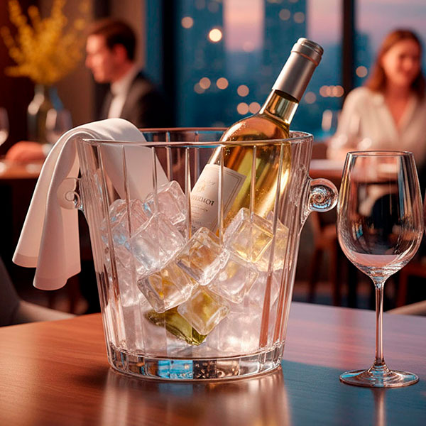 Baldes de Gelo e Champanheiras